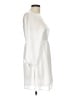 Francesca's 100% Polyester White Casual Dress Size L - photo 4