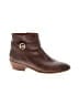 Coach 100% Leather Brown Ankle Boots Size 9 - photo 1