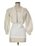 LoveShackFancy Ivory Wool Cardigan Size M - photo 1