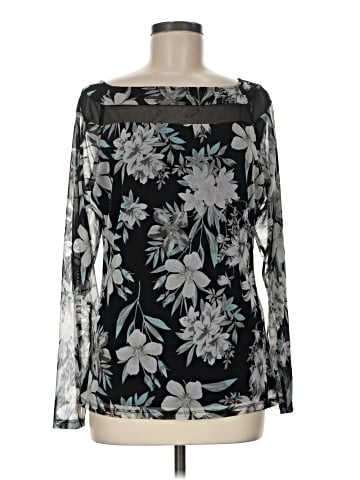 INC International Concepts Long Sleeve Blouse (view 1)