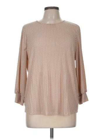 Adrianna Papell Long Sleeve Blouse (view 1)