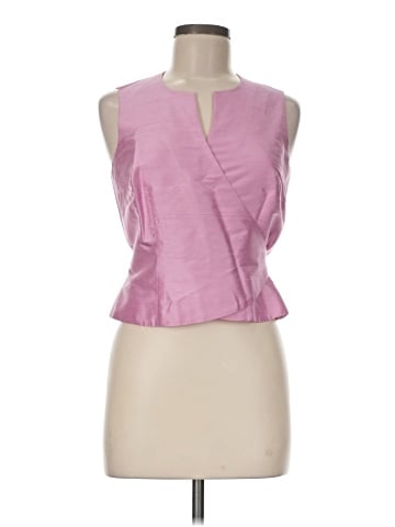 Ann Taylor Sleeveless Silk Top (view 1)
