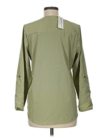 NY Collection Long Sleeve Blouse (view 2)