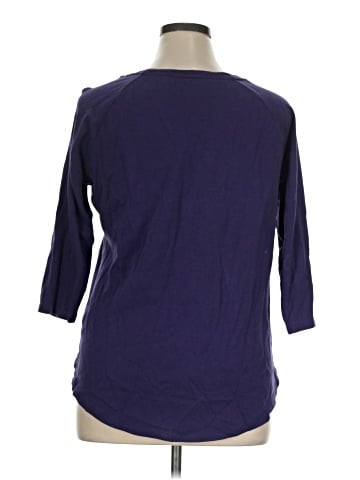 Isaac Mizrahi LIVE! 3/4 Sleeve T-Shirt (view 2)