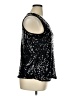 Notations 100% Polyester Black Sleeveless Blouse Size XL - photo 4