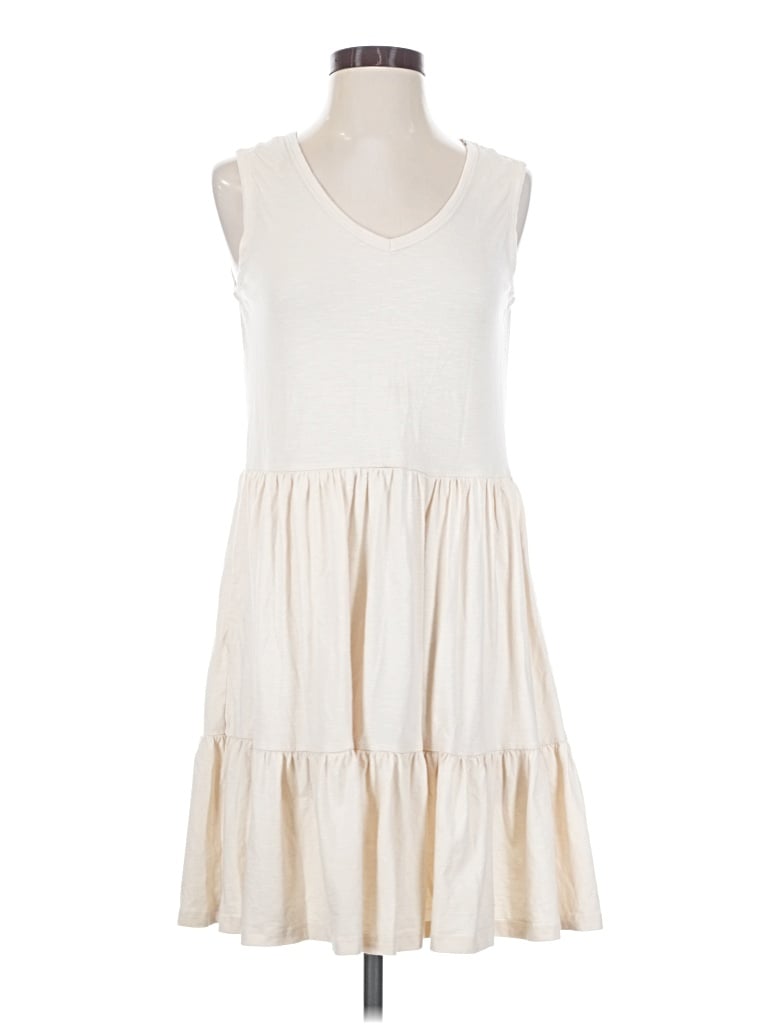 Pre-owned Toad And Co Casual Dress In Ivory