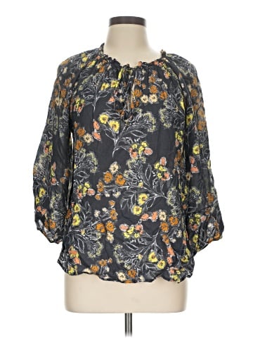 Velvet by Graham & Spencer 3/4 Sleeve Blouse (view 1)