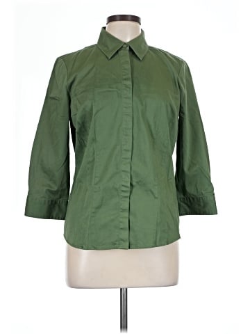 Van Heusen 3/4 Sleeve Button-Down Shirt (view 1)