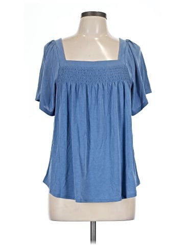 Lucky Brand Short Sleeve Blouse (view 1)