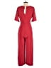 Harlyn 100% Polyester Solid Red Jumpsuit Size S - photo 2