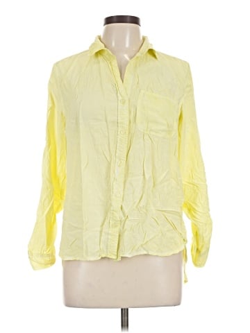 Velvet Heart 3/4 Sleeve Button-Down Shirt (view 1)