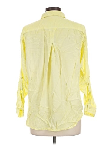 Velvet Heart 3/4 Sleeve Button-Down Shirt (view 2)