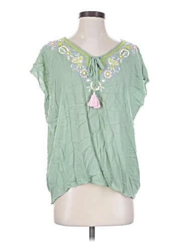 Floreat Short Sleeve Blouse (view 1)