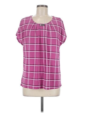 Adrienne Vittadini Short Sleeve Blouse (view 1)