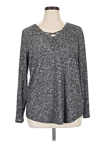 Rock & Republic Long Sleeve Henley (view 1)