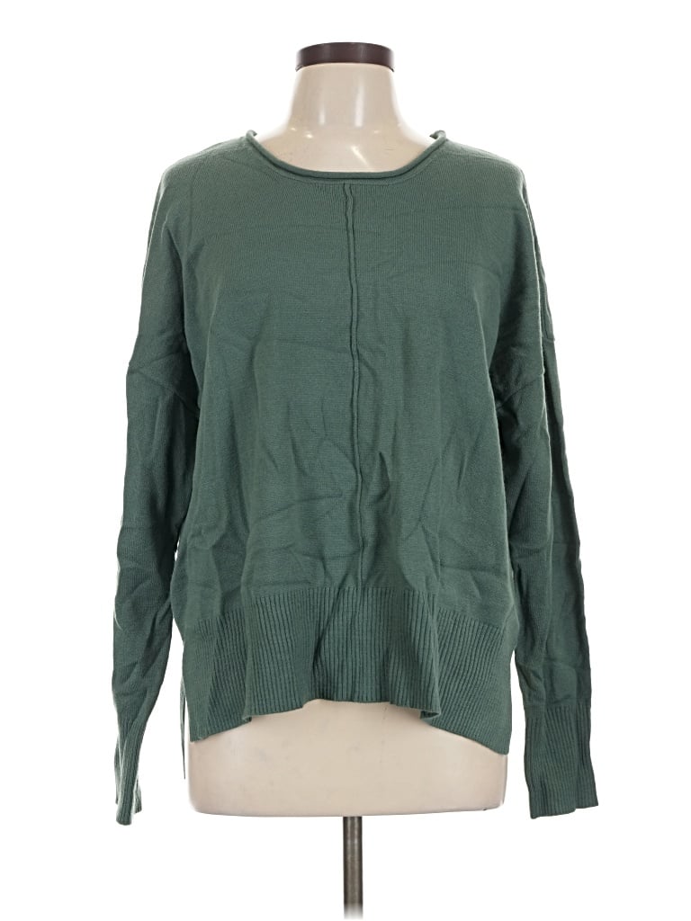 Pre-owned Double Zero Pullover Sweater In Green