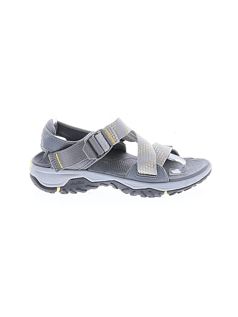 Pre-owned Kuru Sandals In Gray