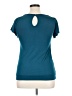 rue21 Teal Short Sleeve Top Size XL - photo 2