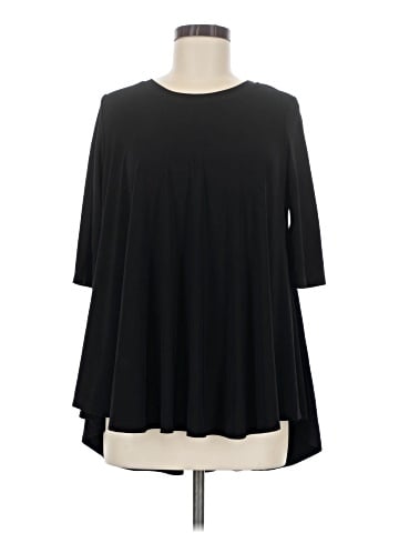I.C. By Connie K 3/4 Sleeve Top (view 1)