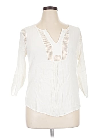 Westbound 3/4 Sleeve Blouse (view 1)