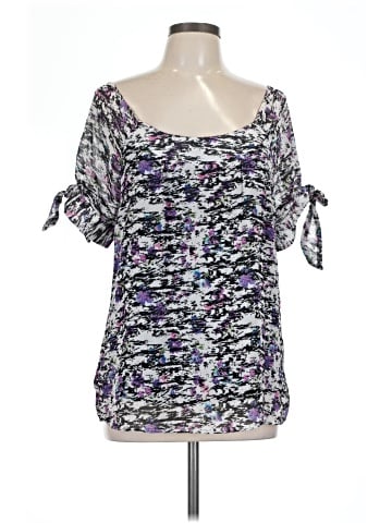 Essentials by Milano Short Sleeve Blouse (view 1)