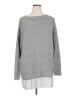 Yessica 100% Acrylic Gray Pullover Sweater Size XL - photo 1