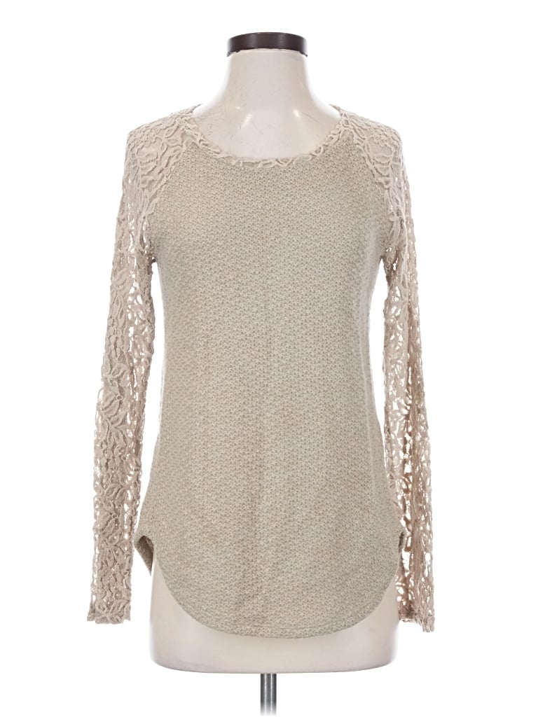 Pre-owned One September Long Sleeve T-shirt In Ivory