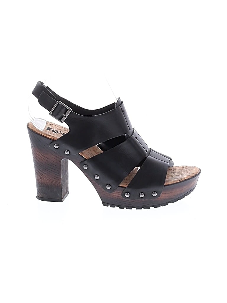 Pre-owned Korks Sandals In Black