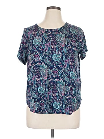 Philosophy Republic Clothing Short Sleeve Blouse (view 1)