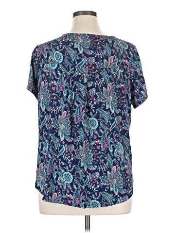 Philosophy Republic Clothing Short Sleeve Blouse (view 2)