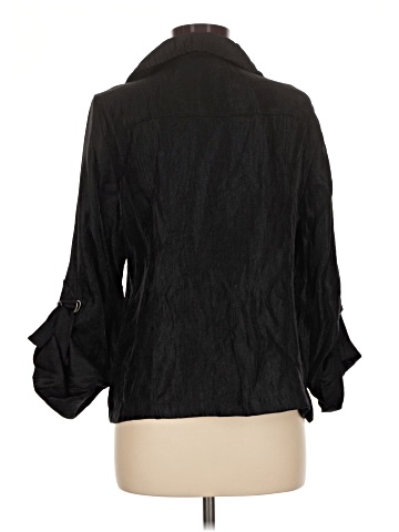 Notations 3/4 Sleeve Button-Down Shirt (view 2)