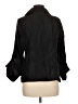 Notations Black 3/4 Sleeve Button-Down Shirt Size M - photo 2