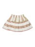 Mayoral Stripes White Skirt Size 5 - photo 2