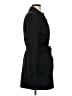 Coach 100% Polyester Black Trenchcoat Size S - photo 4