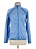 Champion 100% Polyester Blue Track Jacket Size L - photo 1