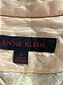 Anne Klein 100% Polyester Argyle Gold Coat Size S - photo 6