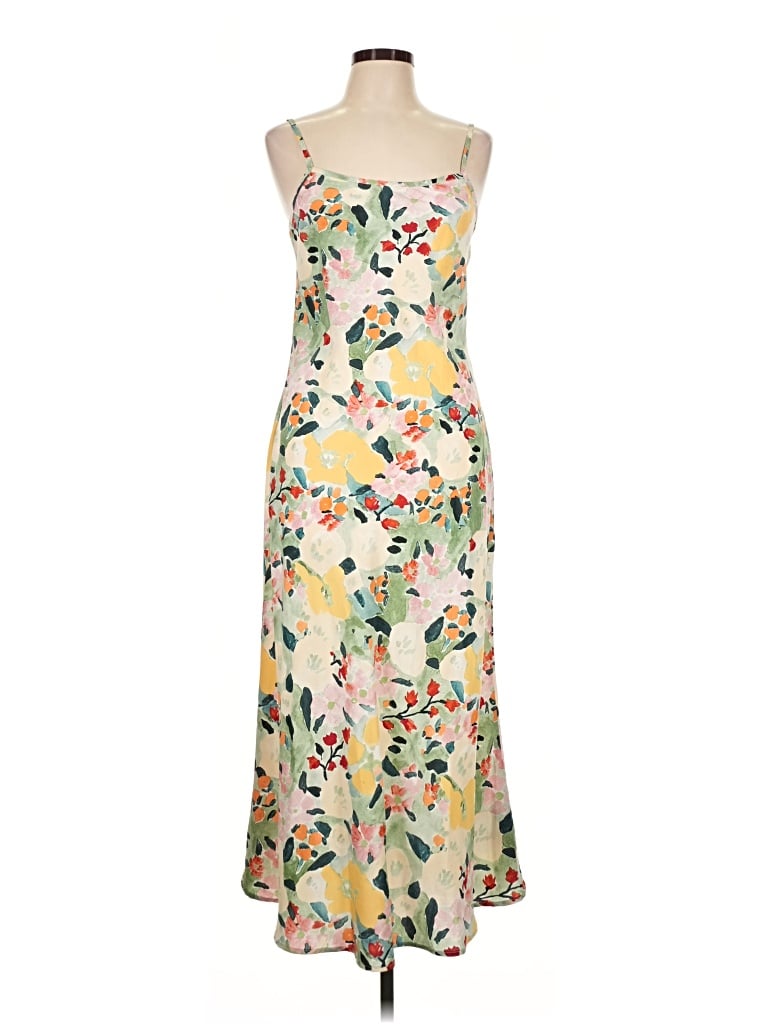 Pre-owned Vrg Grl Casual Dress In Yellow