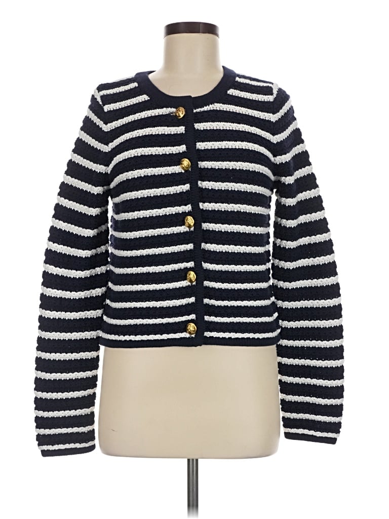 Pre-owned Gap Cardigan Sweater In Blue