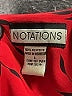 Notations Red Short Sleeve Blouse Size L - photo 7