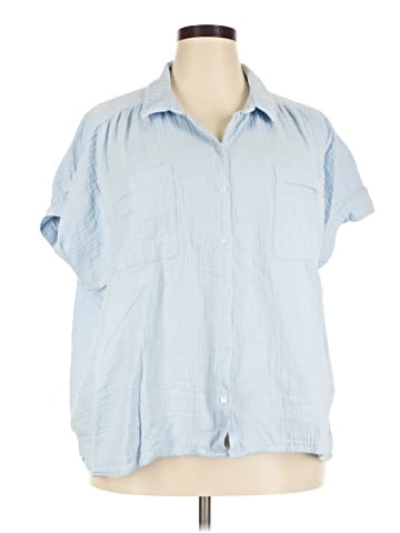 Caslon Short Sleeve Blouse (view 1)