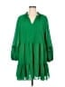 CeCe 100% Polyester Green Casual Dress Size XL - photo 1