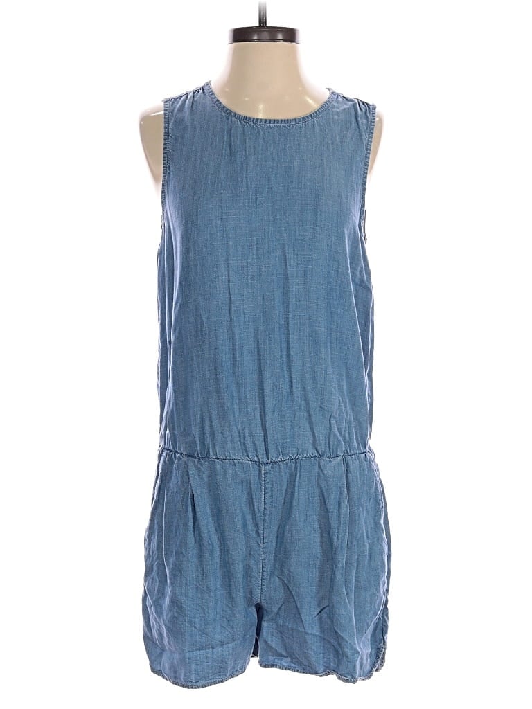 Pre-owned Gap Romper In Blue