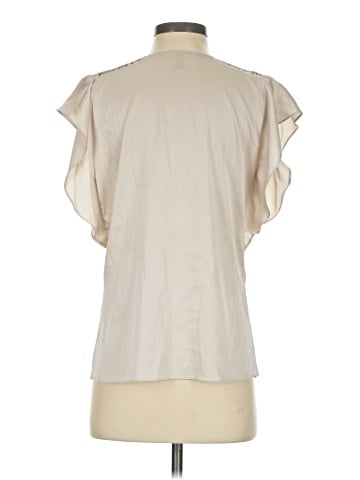 White House Black Market Short Sleeve Blouse (view 2)