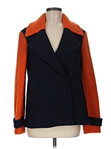 Diane von Furstenberg Wool Coat (view 1)