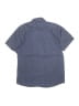 Kenneth Cole Checkered-gingham Blue Short Sleeve Button-Down Shirt Size 14 - 16 - photo 2