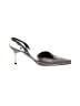 Stuart Weitzman Silver Heels Size 9 - photo 1