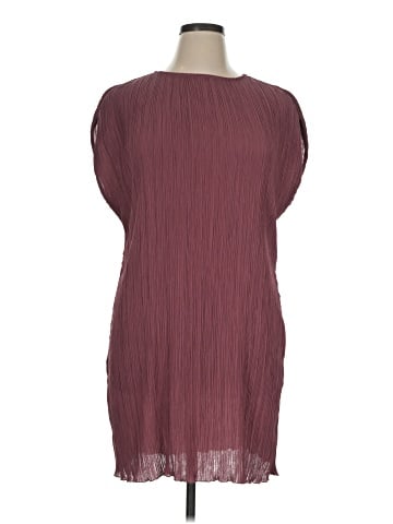 Madewell Pliss&eacute; Mini Tee Dress (view 1)
