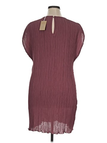 Madewell Pliss&eacute; Mini Tee Dress (view 2)