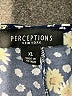 Perceptions Stars Blue Casual Dress Size XL - photo 7