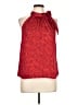 INC International Concepts 100% Polyester Red Tank Top Size L - photo 1